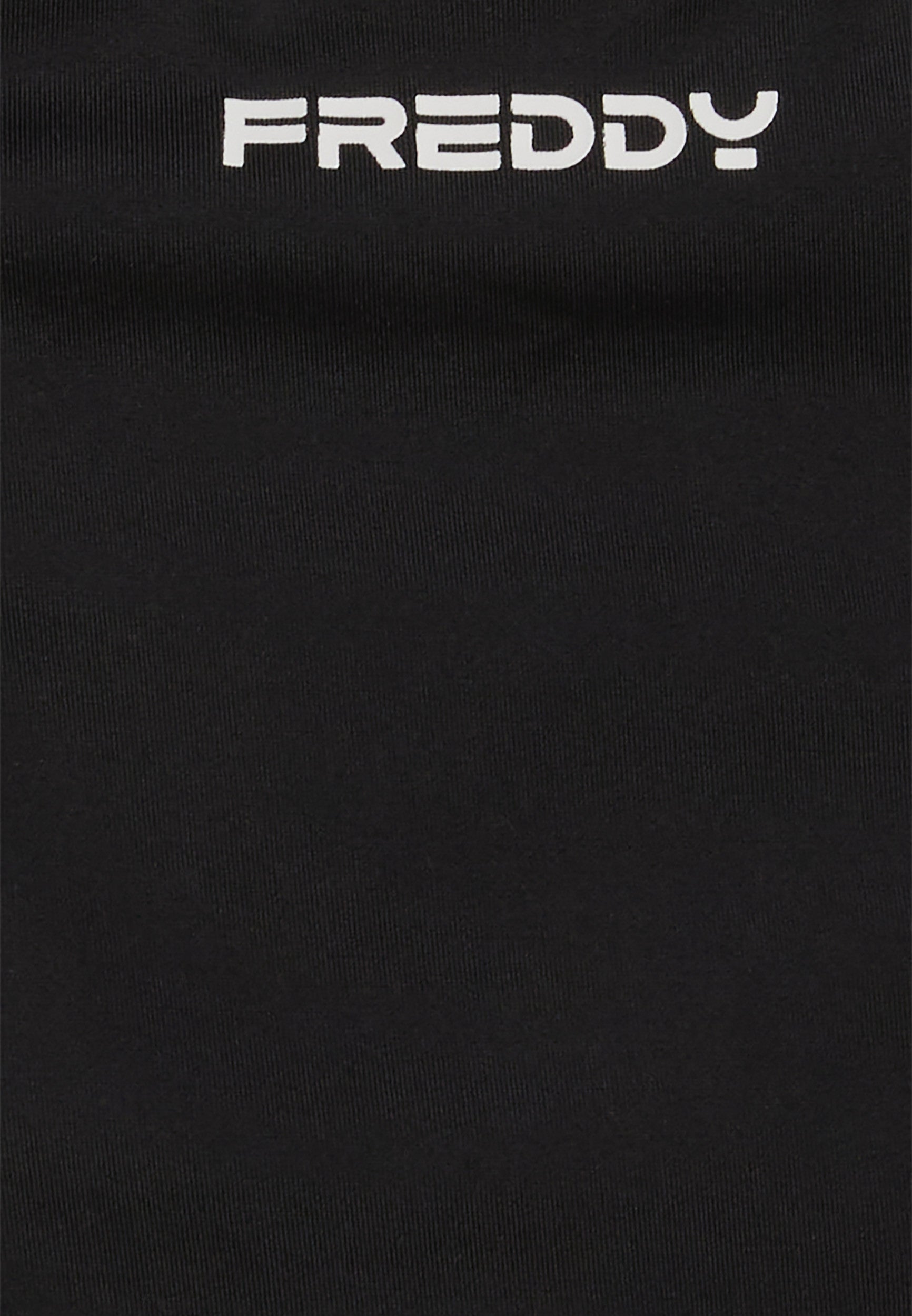 String-Bikinihose mit tropischen Details - BLACK