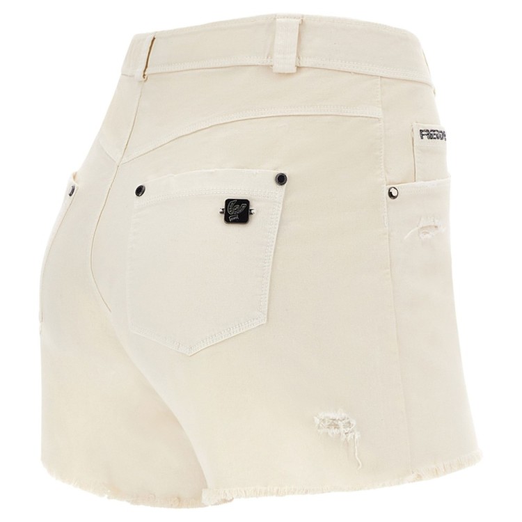 Freddy Freddy Fit Jeans - Regular Waist Shorts - W103 - Buttercream