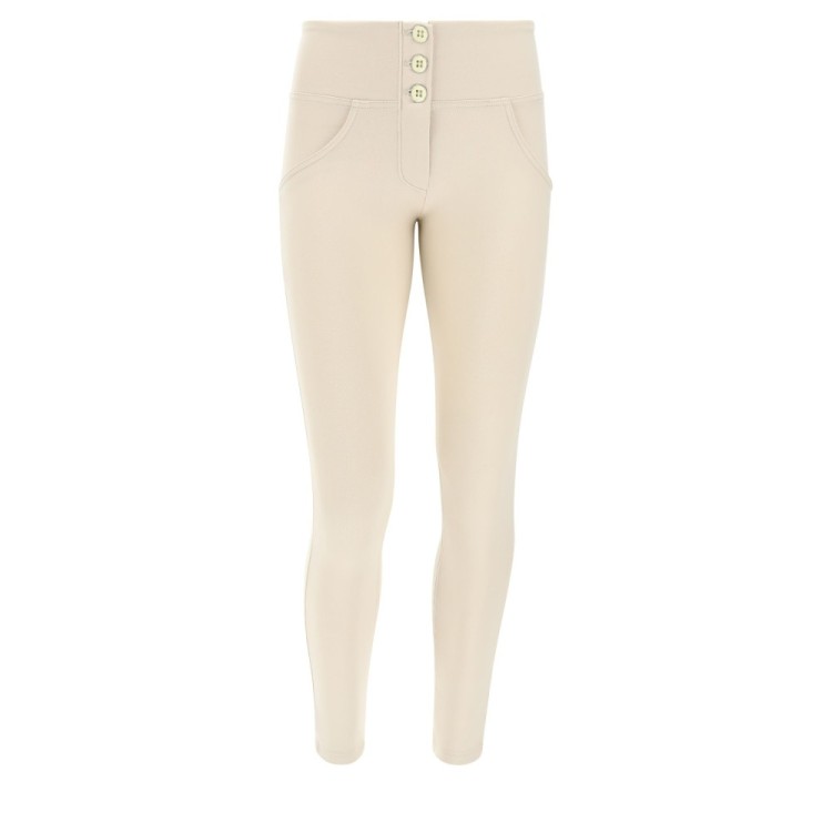 Milano rib trousers with a contrast waistband and bands - P80N