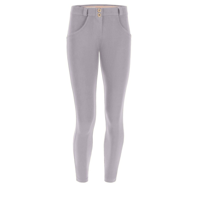 Freddy WR.UP® Eco - 7/8 Regular Waist Super Skinny - G121 - Bright Grey