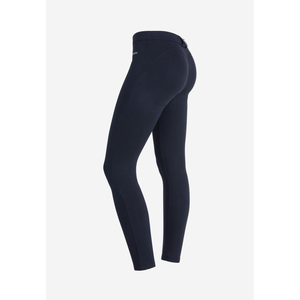 Freddy WR.UP® Yoga Pants - 7/8 Regular Waist Super Skinny - B94 - Dark Blue