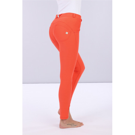 WR.UP® Regular Waist Skinny - Lustrous Shaping Pants - A77 - Orange