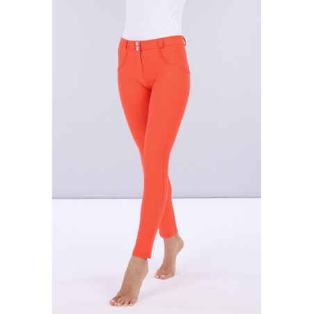 WR.UP® Regular Waist Skinny - Lustrous Shaping Pants - A77 - Orange