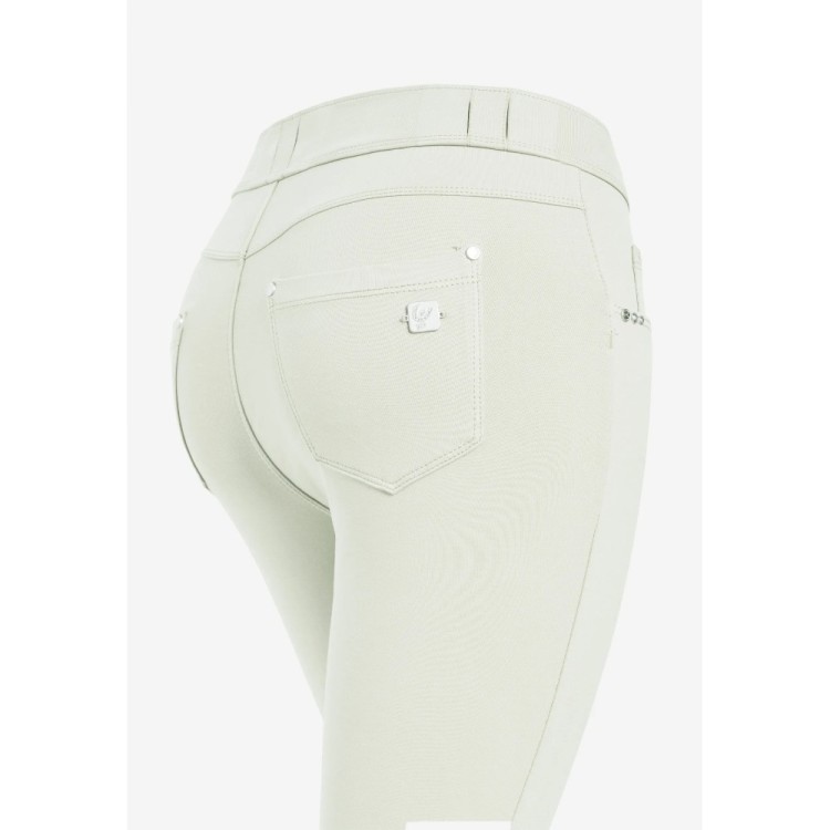 Freddy N.O.W.® Pants - 7/8 Mid Waist Super Skinny - I35 - White
