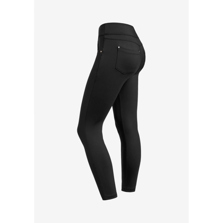 Freddy N.O.W.® Yoga Tech Pants - 7/8 Mid Waist Super Skinny - N - Black