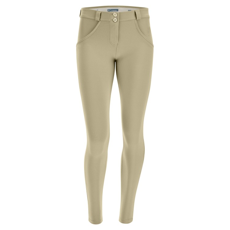 Freddy WR.UP® Eco - Regular Waist Super Skinny - Z109 - Beige Leather