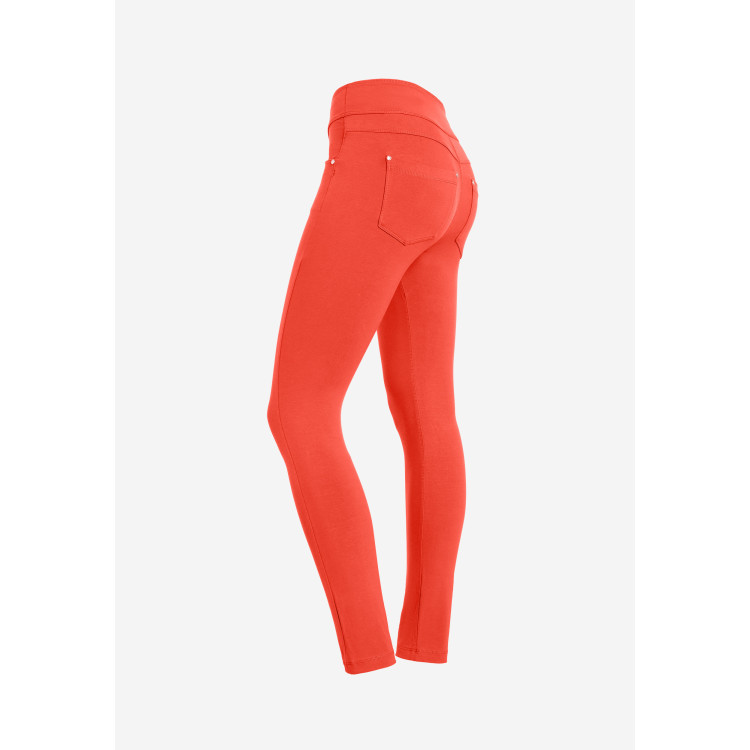 Freddy N.O.W.® Yoga Pants - Mid Waist Skinny - R126 - Red