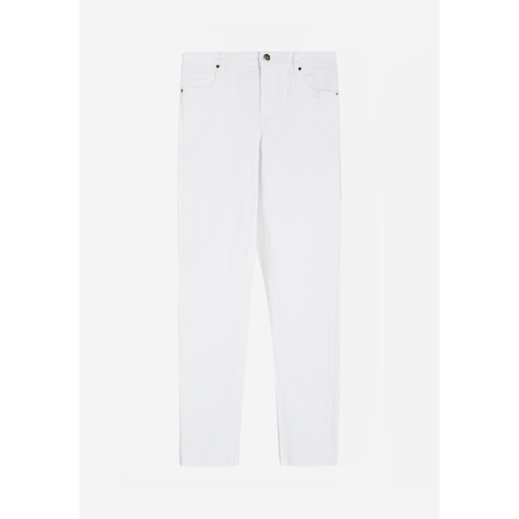 Freddy Fit Jeans - Regular Waist Slim Fit - Shuttle Woven - W - White