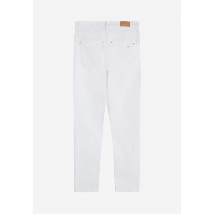 Freddy Fit Jeans - Regular Waist Slim Fit - Shuttle Woven - W - White