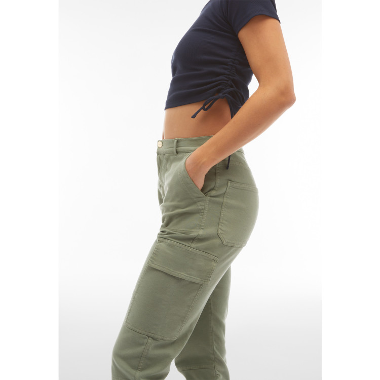 Freddy Fit Jeans - Super High Waist - Cargo - Green