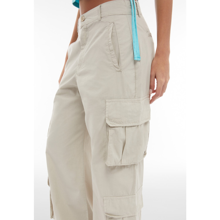 Freddy Cargo Pants - Baggy - Beige