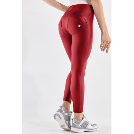 WR.UP® Ecoleather - High Waist Super Skinny - 7/8 Length - R68 - Red