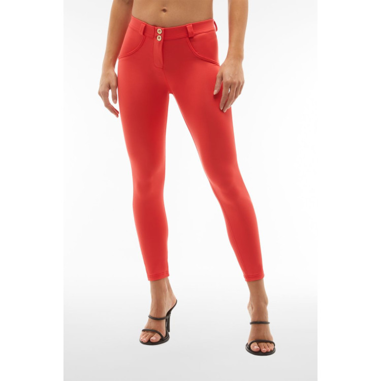 Freddy WR.UP® D.I.W.O.® Pants - 7/8 Regular Waist Skinny - R126 - Red