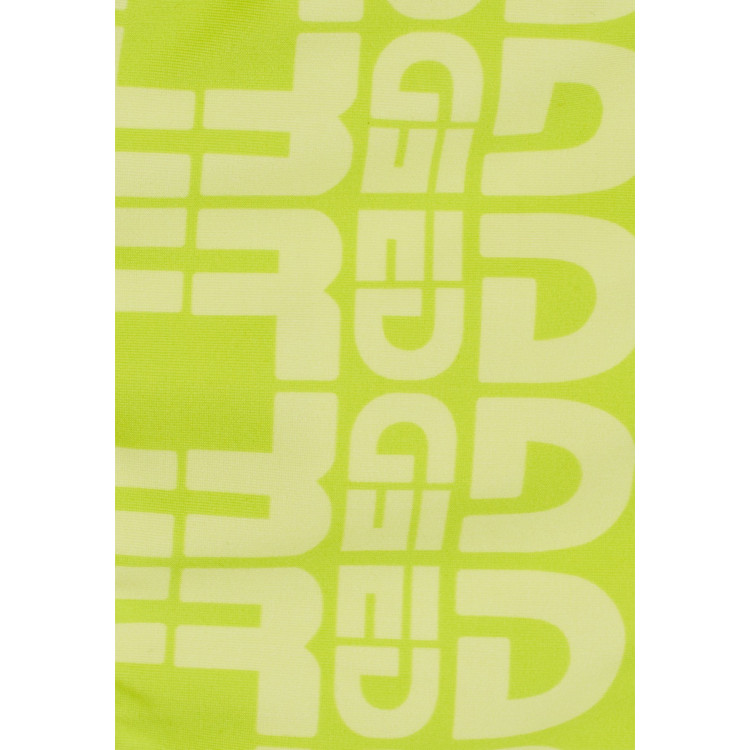 Freddy String-Bikinihose mit Allover-Logo-Print - LIME