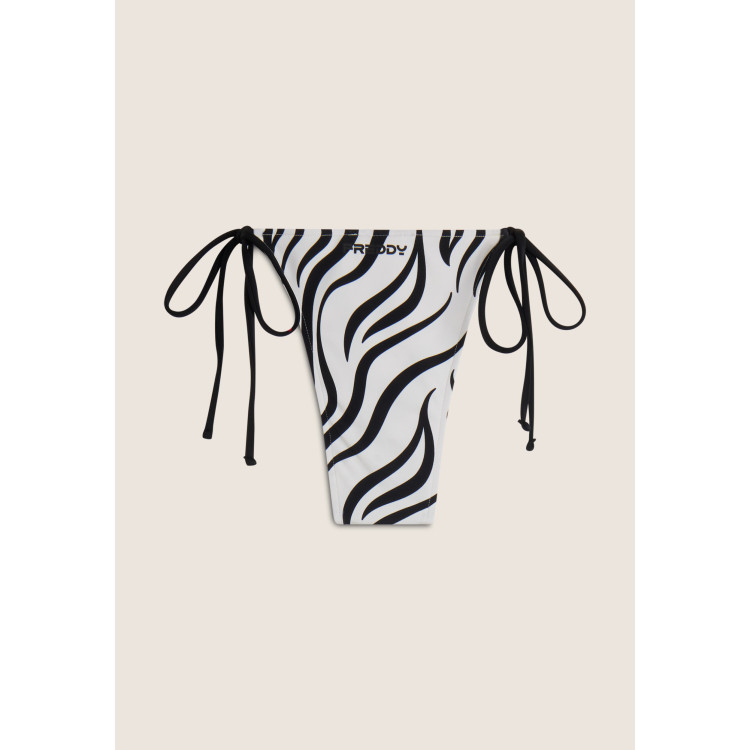 Freddy String-Bikinihose mit Zebramuster - ZEBRA