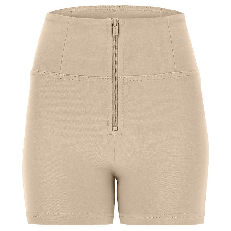 Freddy WR.UP® Push-Up Shorts - High Waist Skinny - Beige - Z114