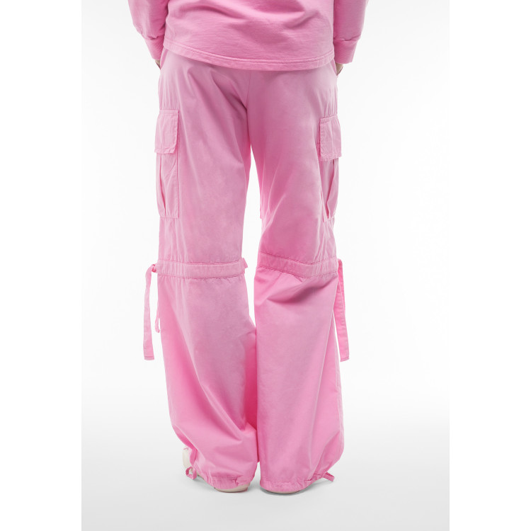 Freddy Cargo Pants - Garment Dyed - Pink