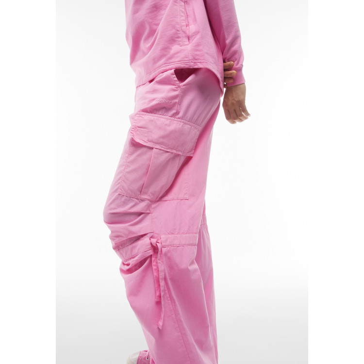 Freddy Cargo Pants - Garment Dyed - Pink