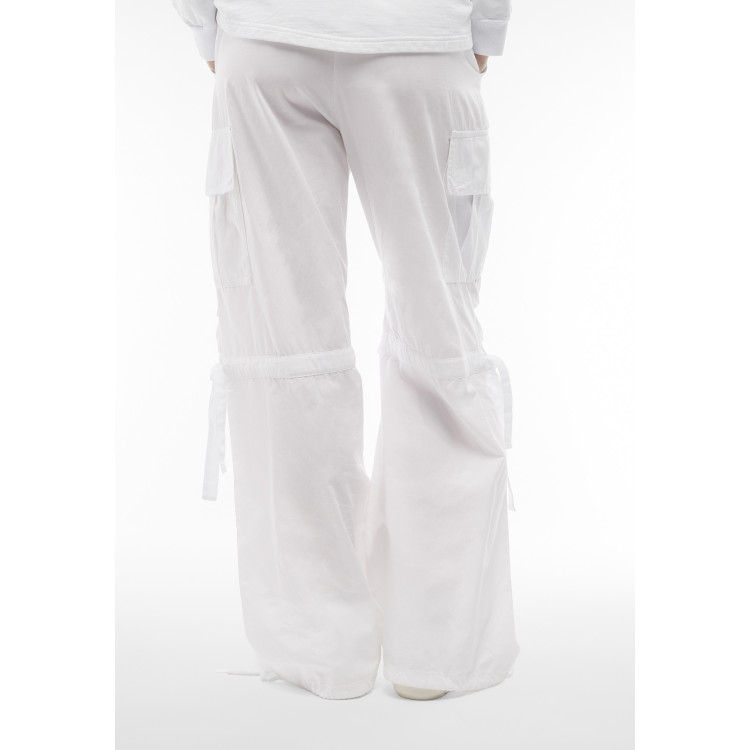 Freddy Cargo Pants - Garment Dyed - White