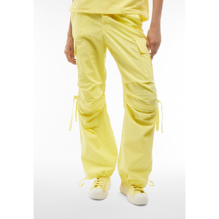 Freddy Cargo Pants - Garment Dyed - Yellow