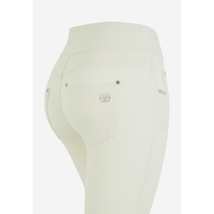 Freddy N.O.W.® Yoga Pants - 7/8 Mid Waist Super Skinny - I35 - White