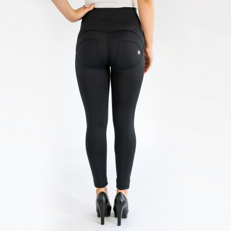 WR.UP® 1/1000 - D.I.W.O.® - High Waist Super Skinny With Buttons - Black - N0