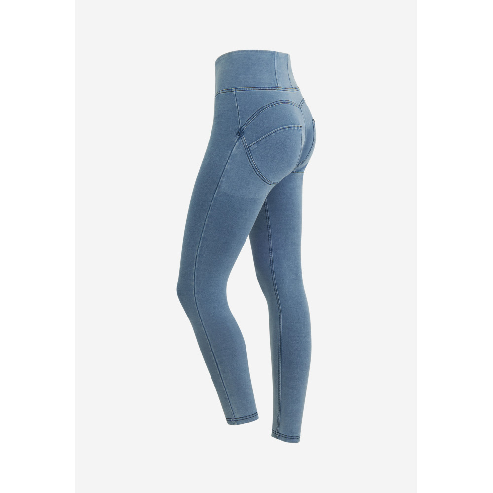 Freddy WR.UP® Eco Denim - High Waist Skinny - J107B - Denim Light Blue - Blue Seam