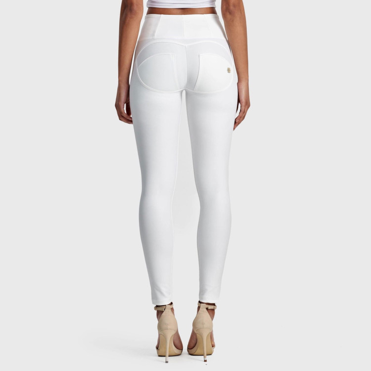 Freddy WR.UP® Eco Vegan Leather - High Waist Super Skinny - W0 - White