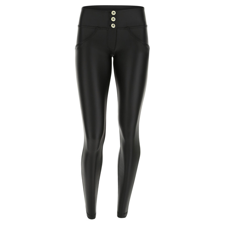 WR.UP Ecoleather - Mid Waist Skinny - N0 - Black