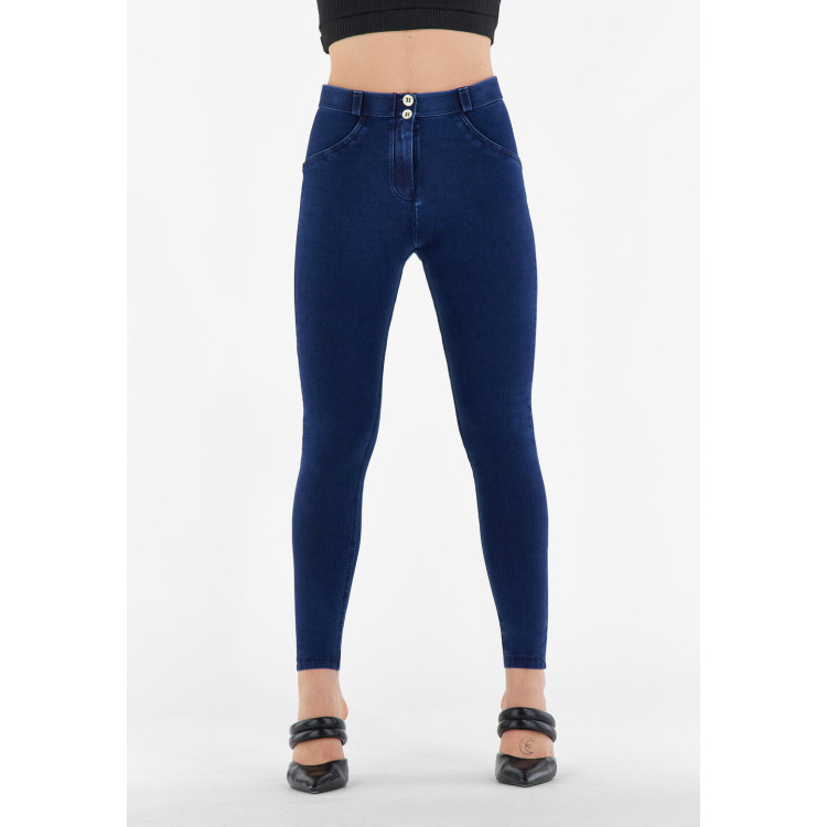 Freddy WR.UP® Curvy Denim - Regular Waist Skinny - J0B - Indigo Denim - Blue Seams