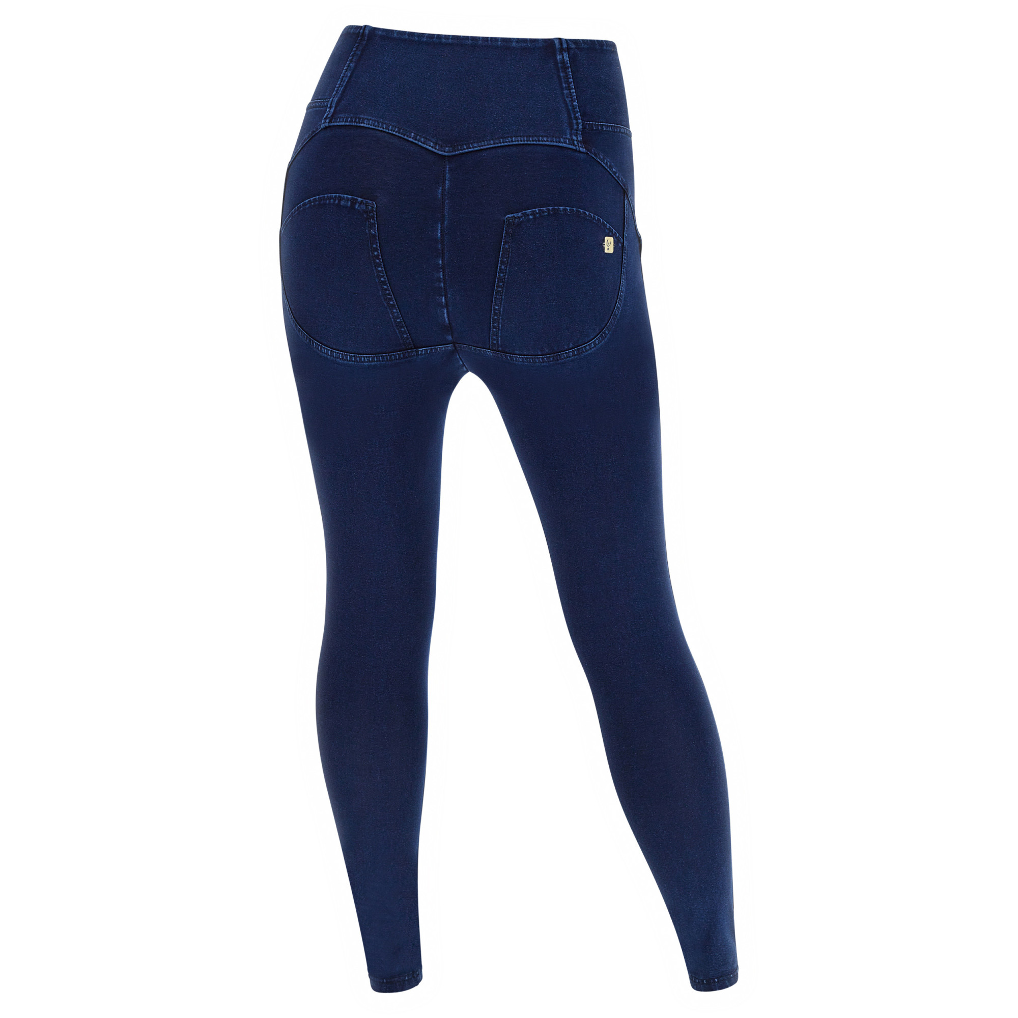 Freddy WR.UP® Curvy Denim - Buttoned High Waist - J0B - Indigo Denim - Blue Seams