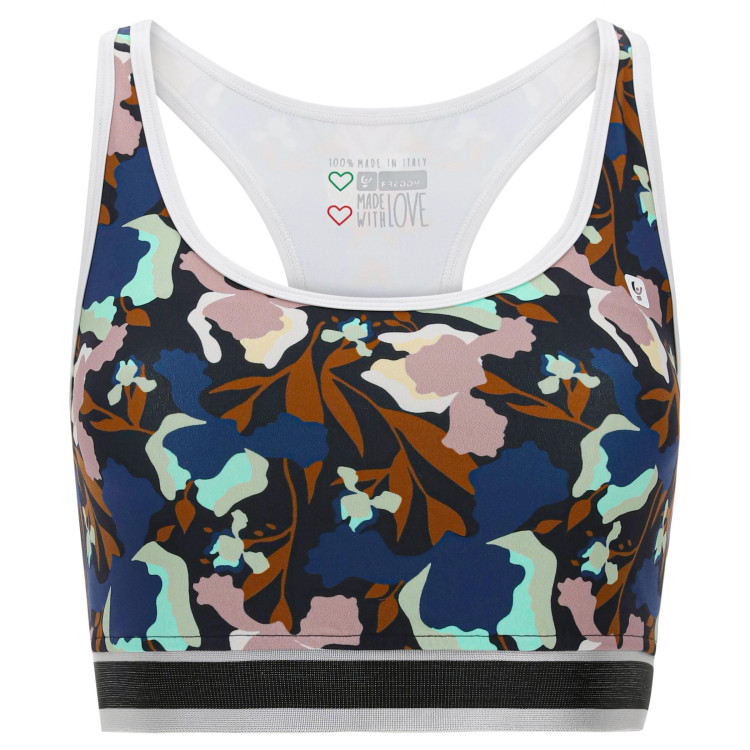 Floral Yoga Top - Made in Italy - BMP - Floral