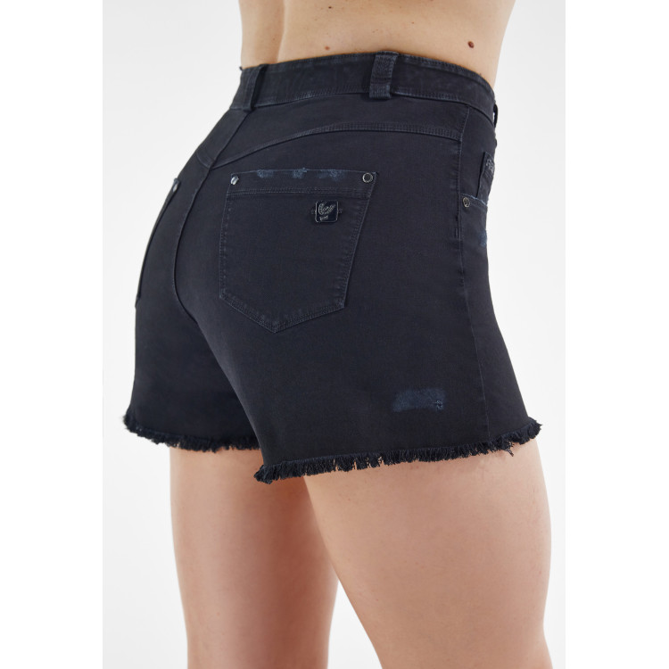 Freddy Freddy Fit Jeans - Regular Waist Shorts - N0 - Black