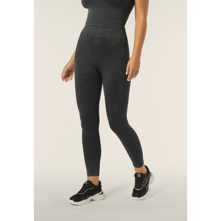 Freddy Seamless Sport Leggings - Black Denim - J7