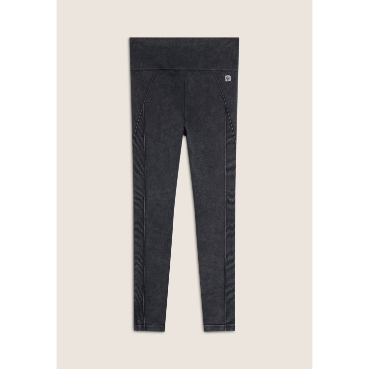 Freddy Seamless Sport Leggings - Black Denim - J7