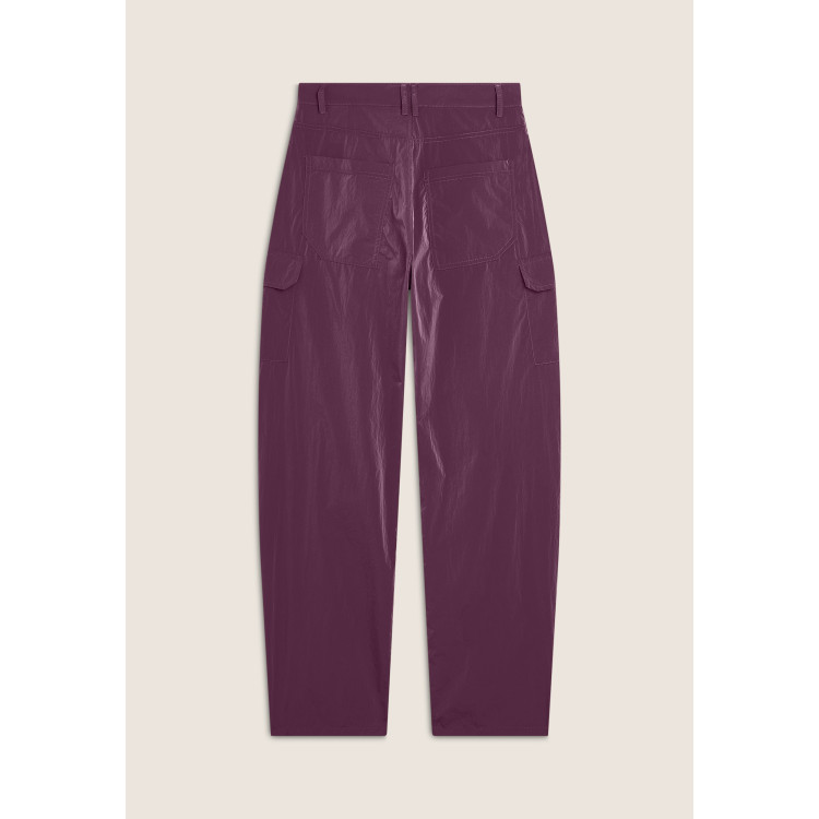 Freddy Cargo Pants - Nylon - Purple - E61