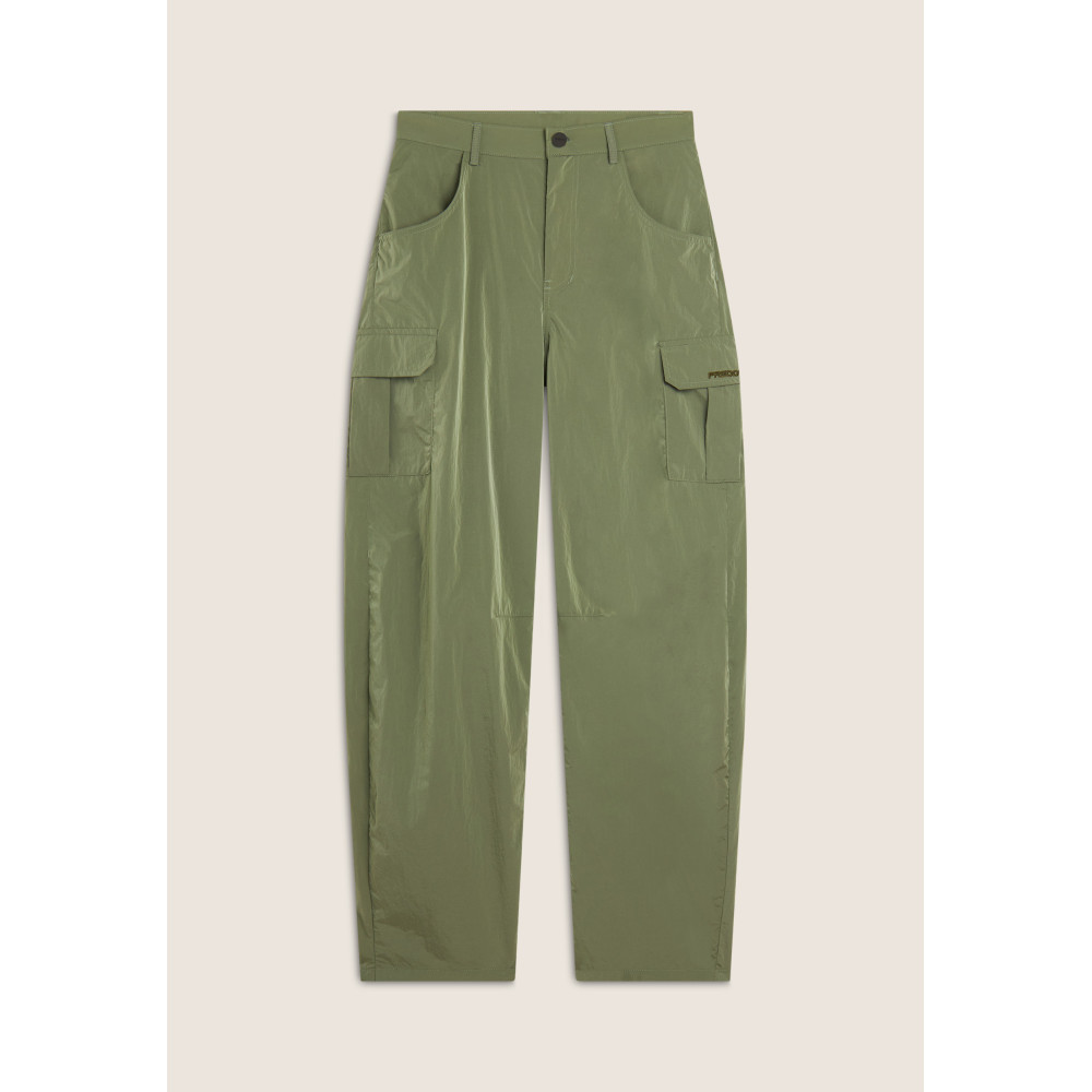 Freddy Cargo Pants - Nylon - Green - V135