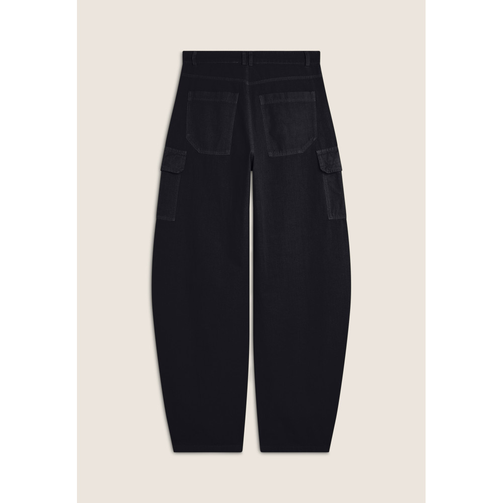 Freddy Cargo Pants - Canvas - Black - NX