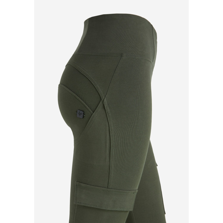 Freddy WR.UP® Cargo - Push-Up - Pants - Green V32