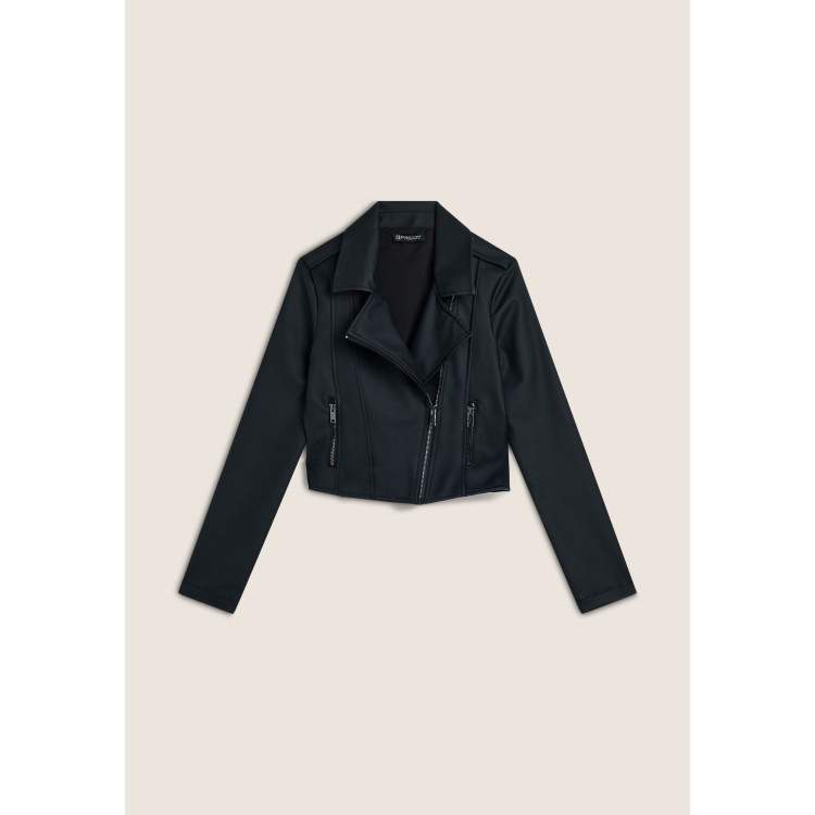 Freddy Biker Jacket - Black - N