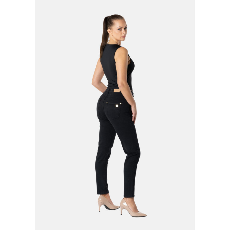 Freddy Fit Jeans - Regular Waist Slim Fit - N - Black