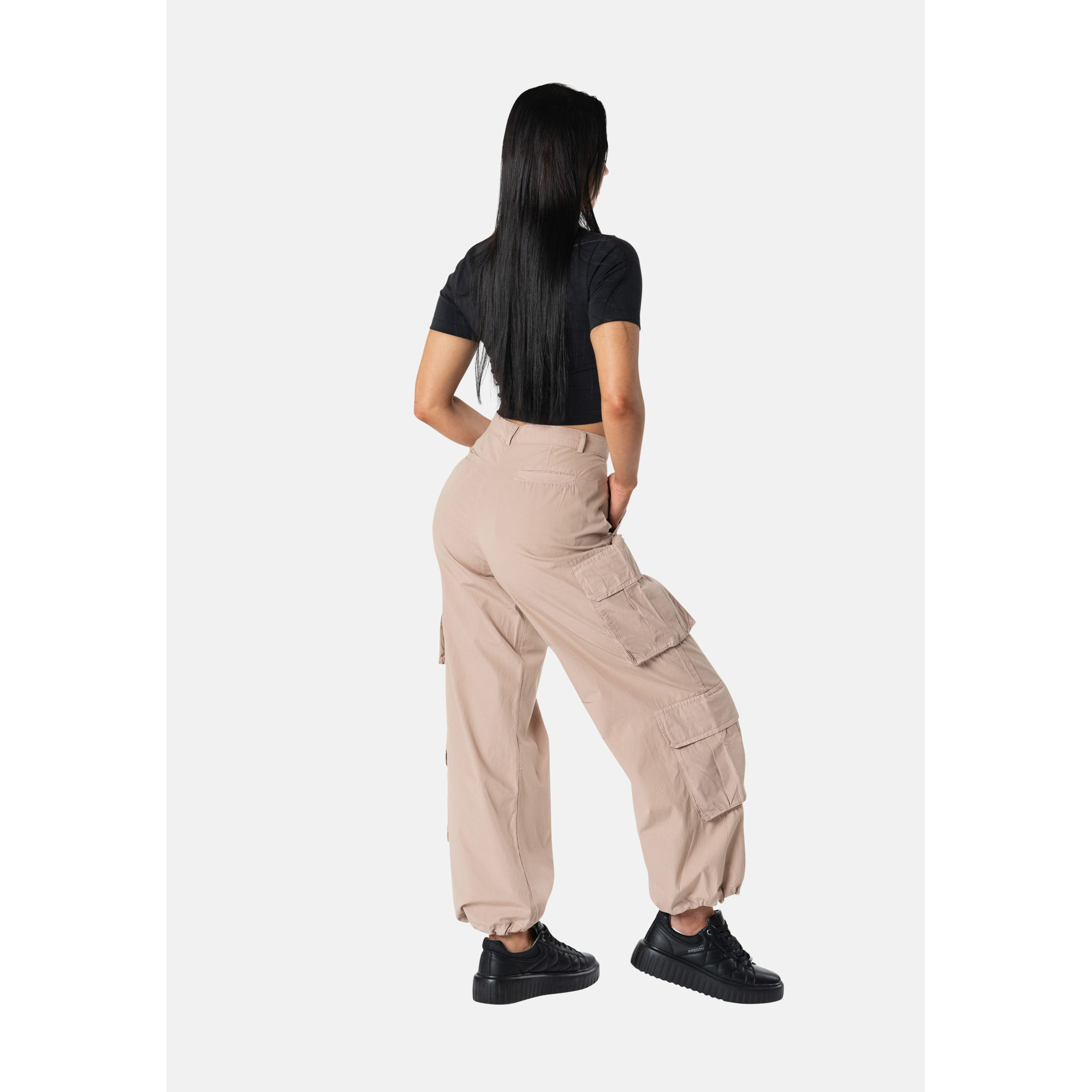 Freddy Cargo Pants - Baggy - Brown