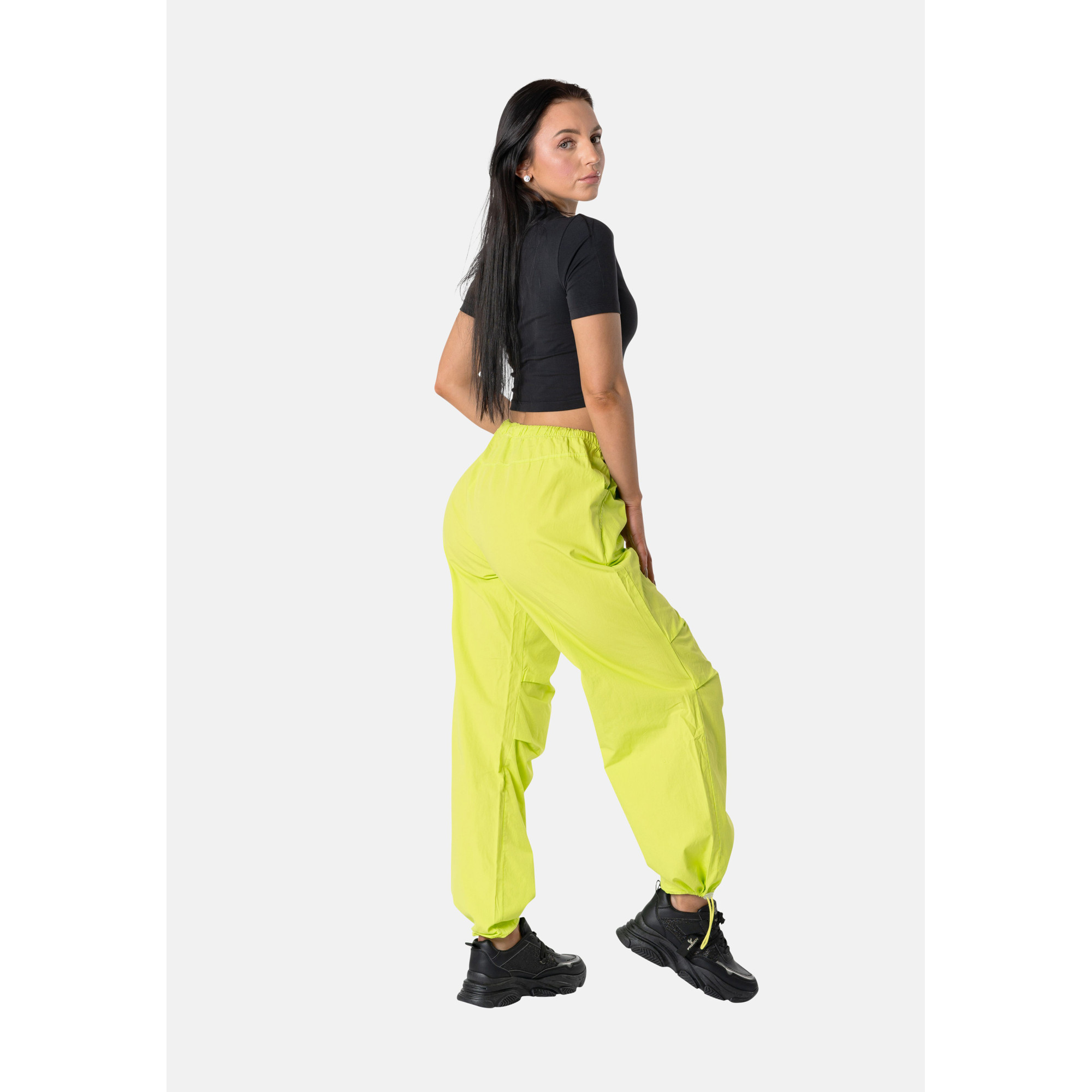 Freddy Parachute Pants - Green - D83