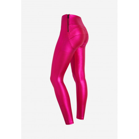Freddy WR.UP® Pants - High Waist Super Skinny - Wet Effect - F99 - Pink
