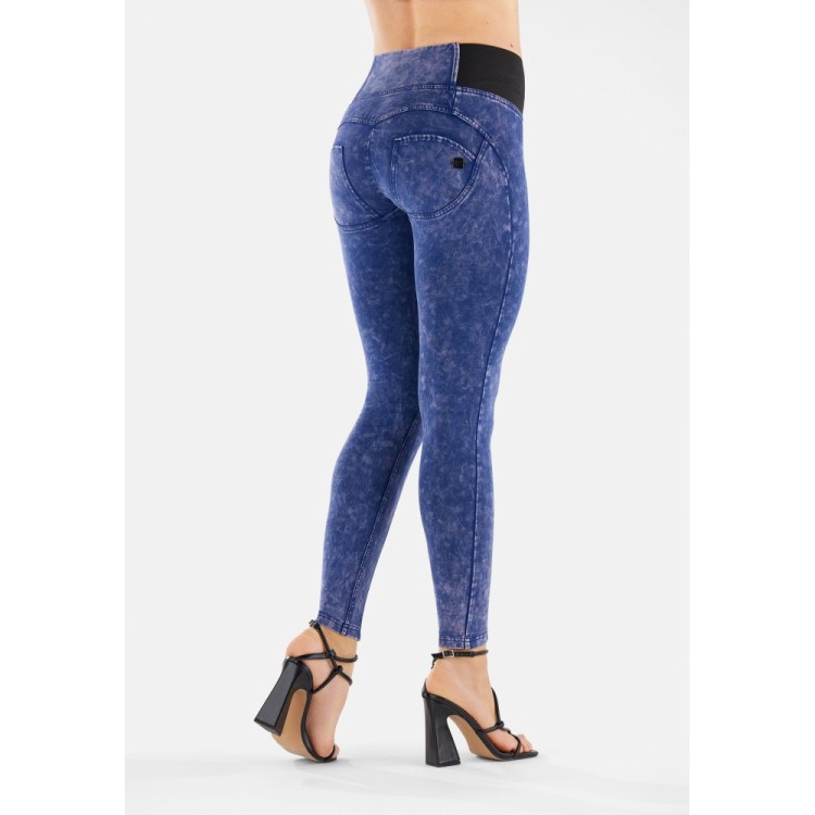 Freddy WR.UP® Push-Up Pants - High Waist Super Skinny - Elastic Waistband - B57 - Dark Blue