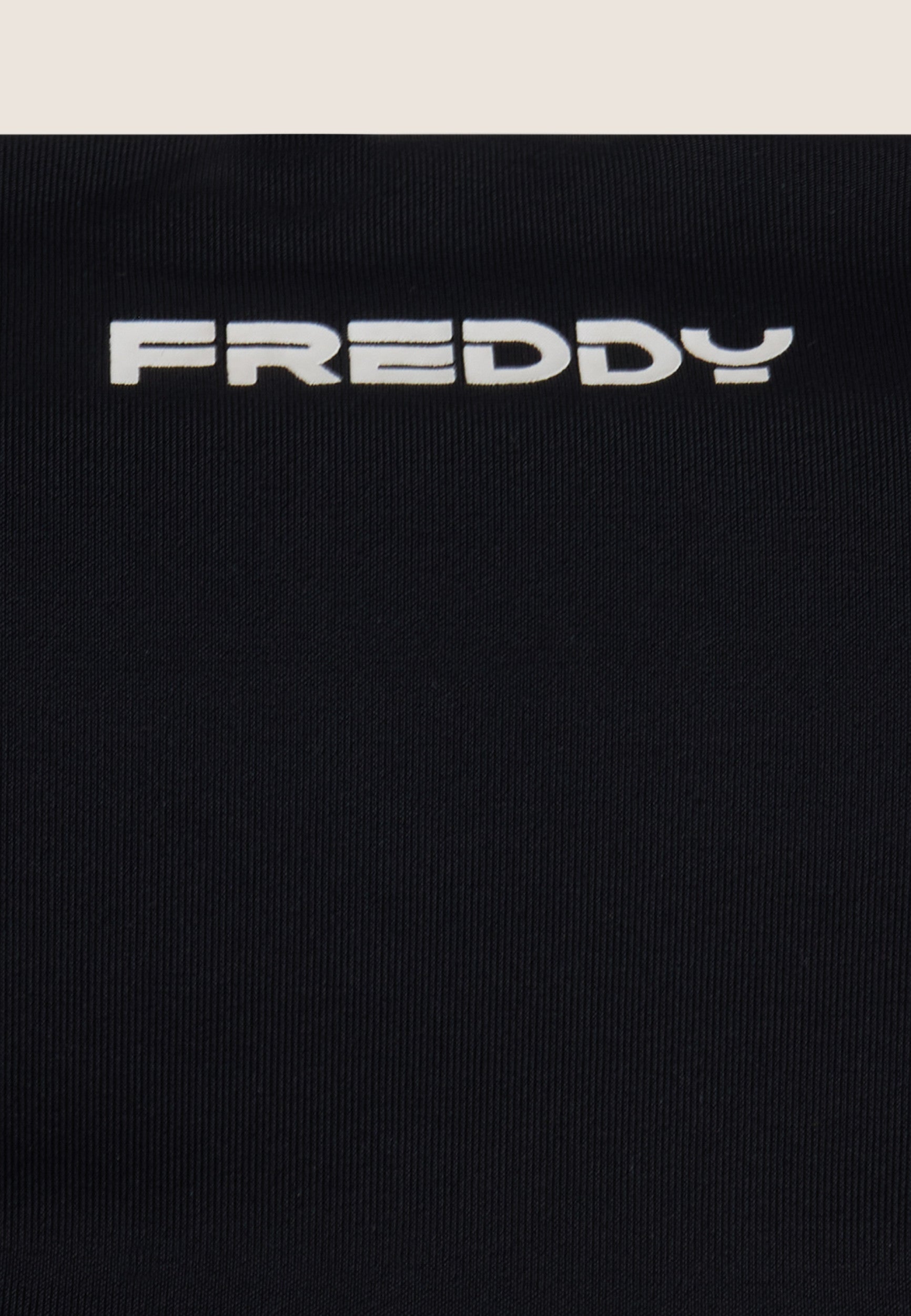 Bandeau-Bikinioberteil mit Freddy Logo - BLACK