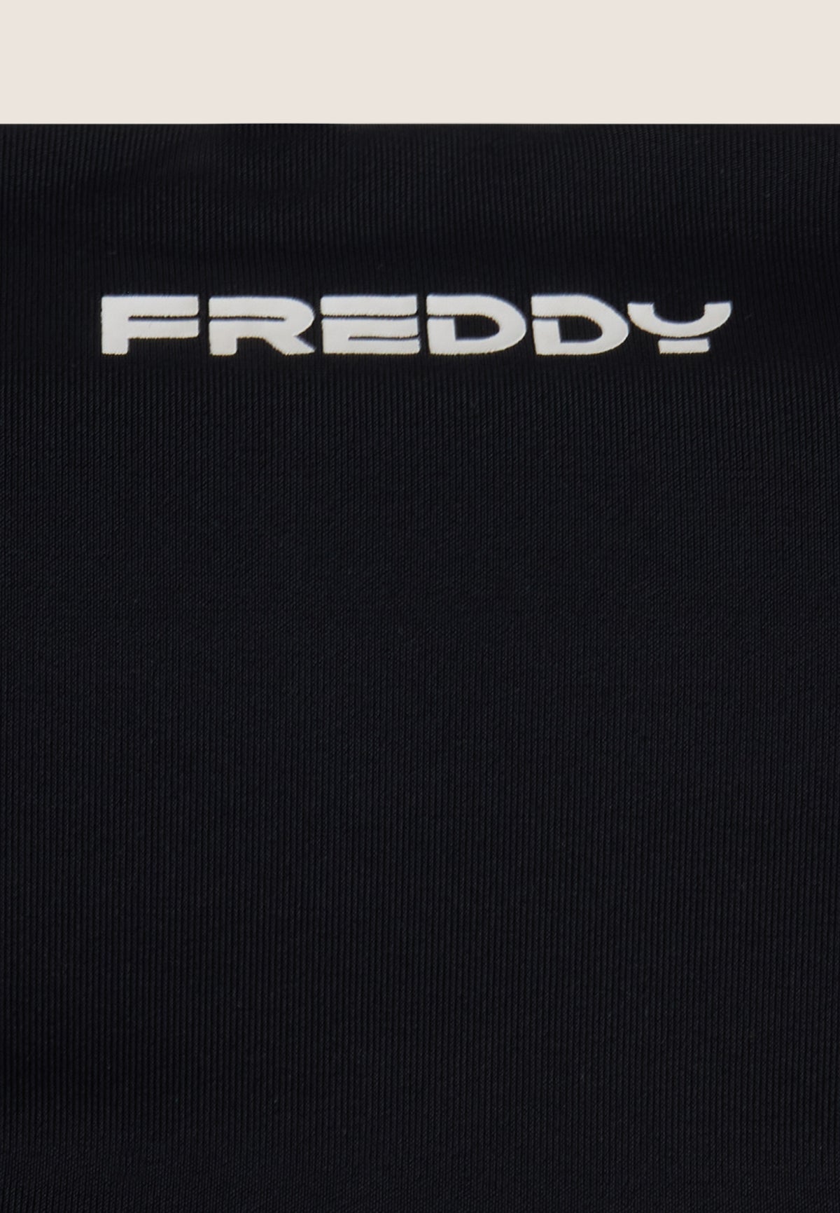 Bandeau-Bikinioberteil mit Freddy Logo - BLACK