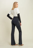 WR.UP Push-Up High Waist Flare Flex Tech Leggings - Black