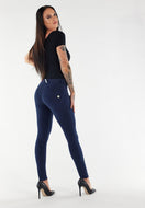 WR.UP Push-Up Regular Waist Skinny Pants - Total Eclipse Blue