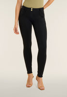 WR.UP Push-Up Regular Waist Skinny Brushed Jersey Pant - Black